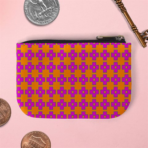 Casual  Purse Bleeding Eyes Orange Purple By Jorge Back