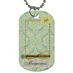 Modern Heritage Memories Dog Tag - Dog Tag (One Side)