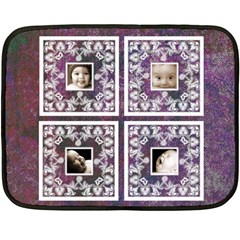 Purple Baby Lace mini fleece - Fleece Blanket (Mini)