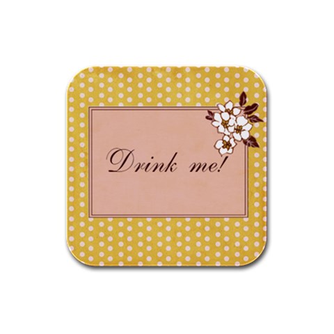 Drink Me Coasters By April Williams Front