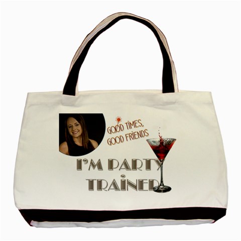 Party Trained Tote Bag By Lil Front