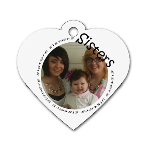 Sisters Hear Tag By Amanda Bunn Front