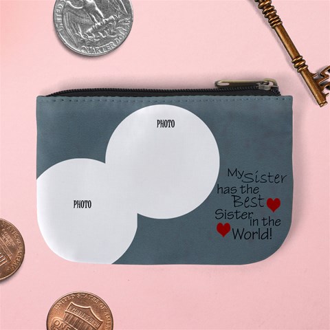 Sister Coin Purse By Amanda Bunn Back