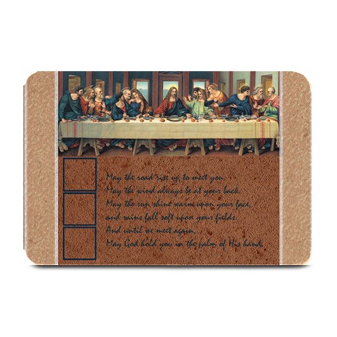 Last Supper Blessings Placemat By Catvinnat 18 x12  Plate Mat