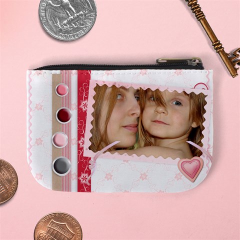 Pink Flower  Kids By Wood Johnson Back