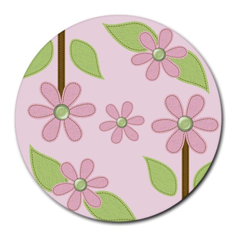 Round Mousepad By Jennyl Front