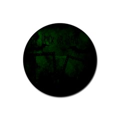 Halloween coaster 02 - Rubber Coaster (Round)