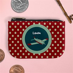 Red & Blue Plane Mini Coin Purse