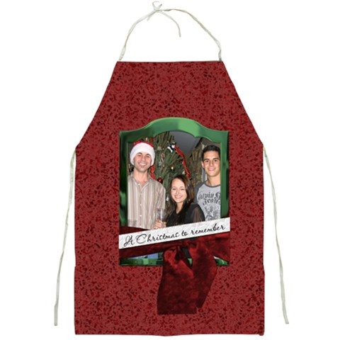 A Christmas To Remember Apron By Lil Front