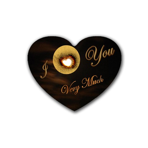 Heart Coaster1 By Ellan Front