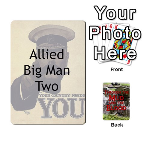 Mud And Blood Cards Pt I By Adrian Jarvis Front - Spade3