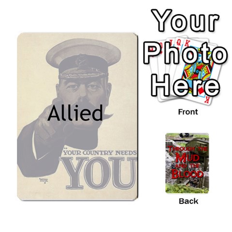 Mud And Blood Cards Pt I By Adrian Jarvis Front - Diamond9