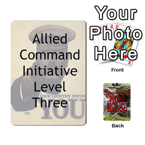 Ace Mud And Blood Cards Pt I By Adrian Jarvis Front - DiamondA