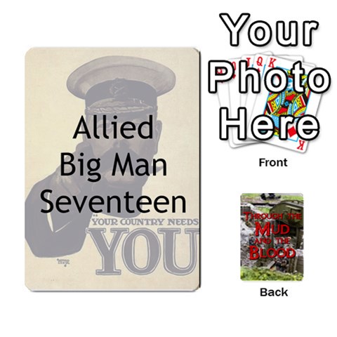 Mud And Blood Cards Pt I By Adrian Jarvis Front - Club6