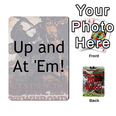 Mud And Blood Cards Pt I By Adrian Jarvis Front - Club10