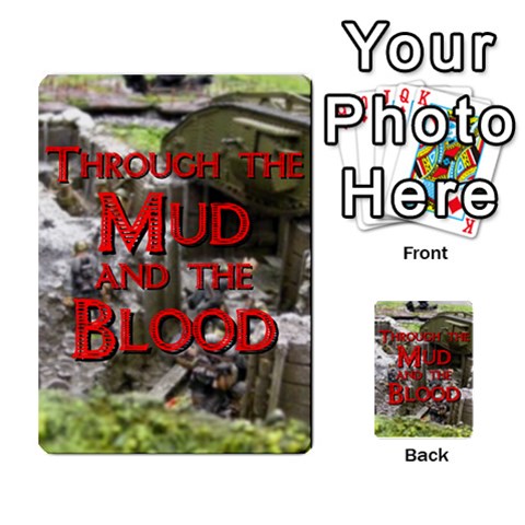 Mud And Blood Cards Pt I By Adrian Jarvis Back