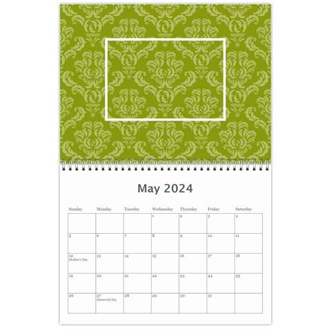 2024 Bright Colors Calendar By Klh May 2024