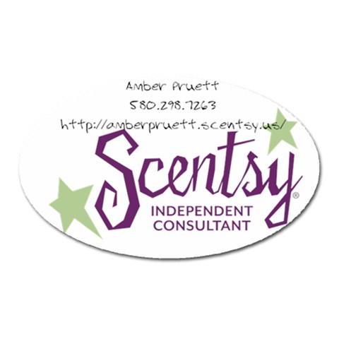 Scentsy Magnet By Amber Loftin Front