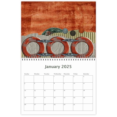 Graffiti Calendar By Barbara Ryan Jan 2025