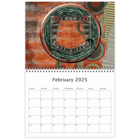 Graffiti Calendar By Barbara Ryan Feb 2025