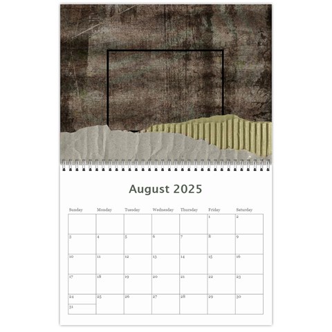 Graffiti Calendar By Barbara Ryan Aug 2025