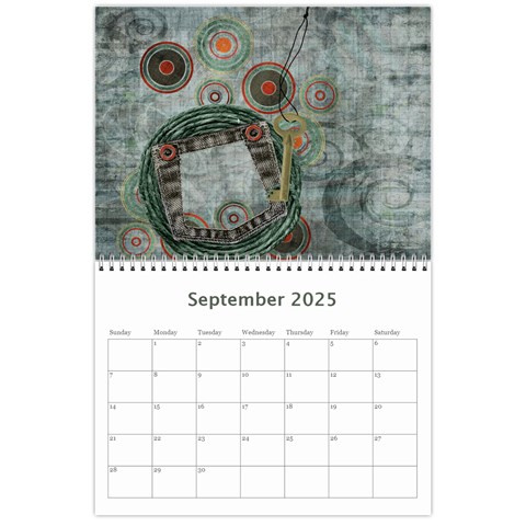 Graffiti Calendar By Barbara Ryan Sep 2025