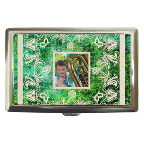 Eden Lace Cigarette Money Case  By Catvinnat Front