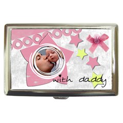 girl with daddy - Cigarrette money case - Cigarette Money Case