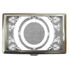 Grey Lace Cigarette Money Case 