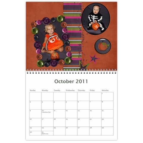 Nancy s Calendar By Amanda Davis Oct 2011