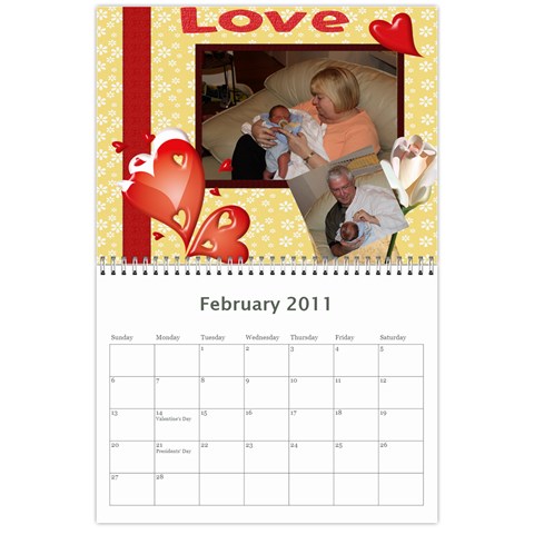 Nancy s Calendar By Amanda Davis Feb 2011