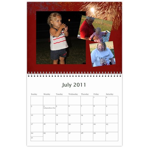 Nancy s Calendar By Amanda Davis Jul 2011