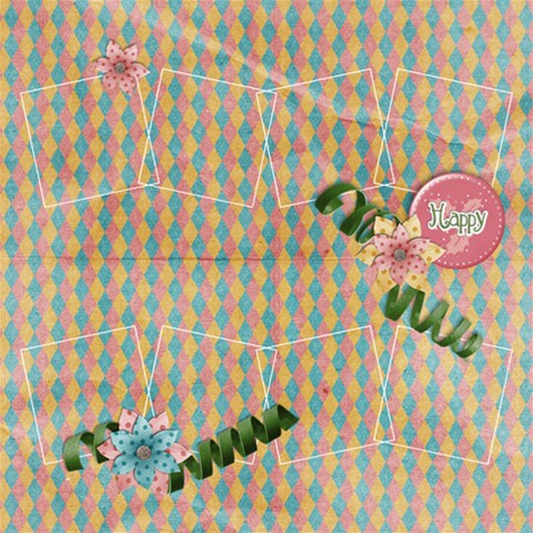 Pinkalicious Holiday/christmas Quick Pages By Mikki 12 x12  Scrapbook Page - 10
