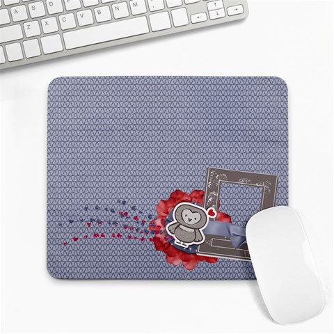 Owl Mouse Pad By Mikki Front