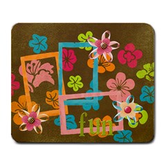 Fun & Flowers mousepad - Large Mousepad Fun & Flowers mousepad - Large Mousepad