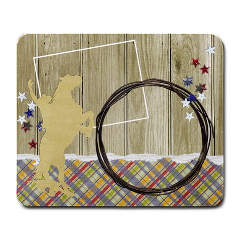 Cowboy Mousepad By Mikki Front