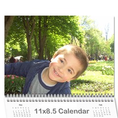 kalendar - Wall Calendar 11  x 8.5  (18 Months)