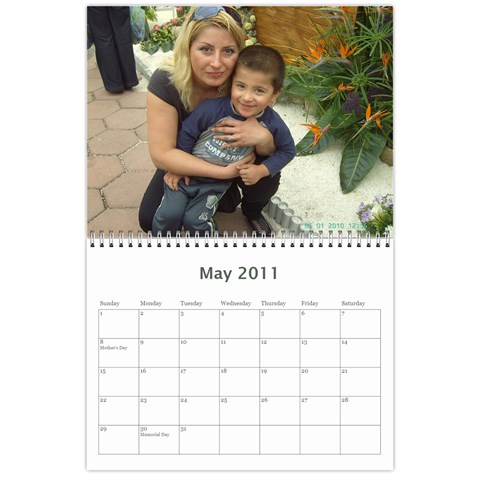 Kalendar By Petya Ivanova May 2011