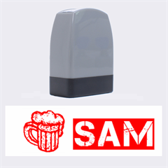 Beer Sam - Rubber Stamp