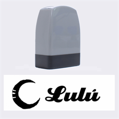 Moon - Rubber Stamp