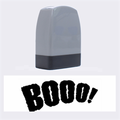 BOOO! - Rubber stamp - Name Stamp