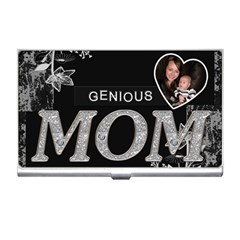 Genious Mom Business Card Holder