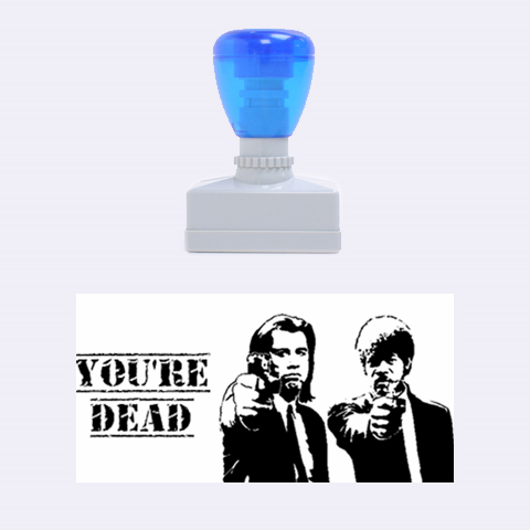 You re Dead By Jorge 1.34 x0.71  Stamp