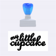 my little cupcake rubber stamp - Rubber Stamp (Medium)