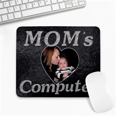  Mom s Computer  Mousepad - Large Mousepad