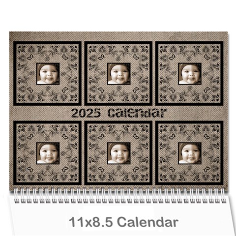 Art Nouveau Moccachino Calendar 2025 By Catvinnat Cover