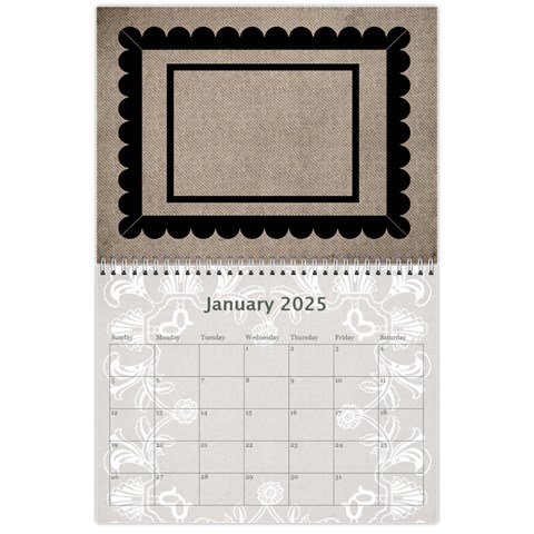 Art Nouveau Moccachino Calendar 2025 By Catvinnat Jan 2025