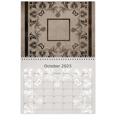 Art Nouveau Moccachino Calendar 2025 By Catvinnat Oct 2025