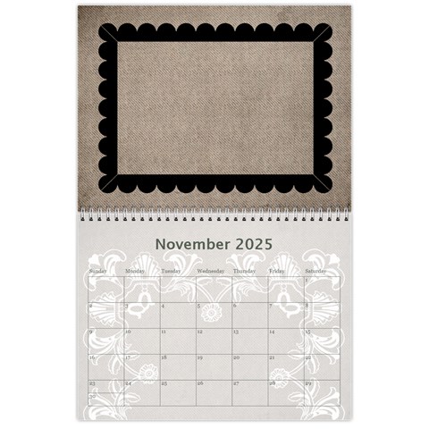 Art Nouveau Moccachino Calendar 2025 By Catvinnat Nov 2025