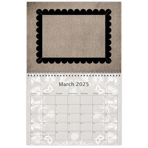 Art Nouveau Moccachino Calendar 2025 By Catvinnat Mar 2025